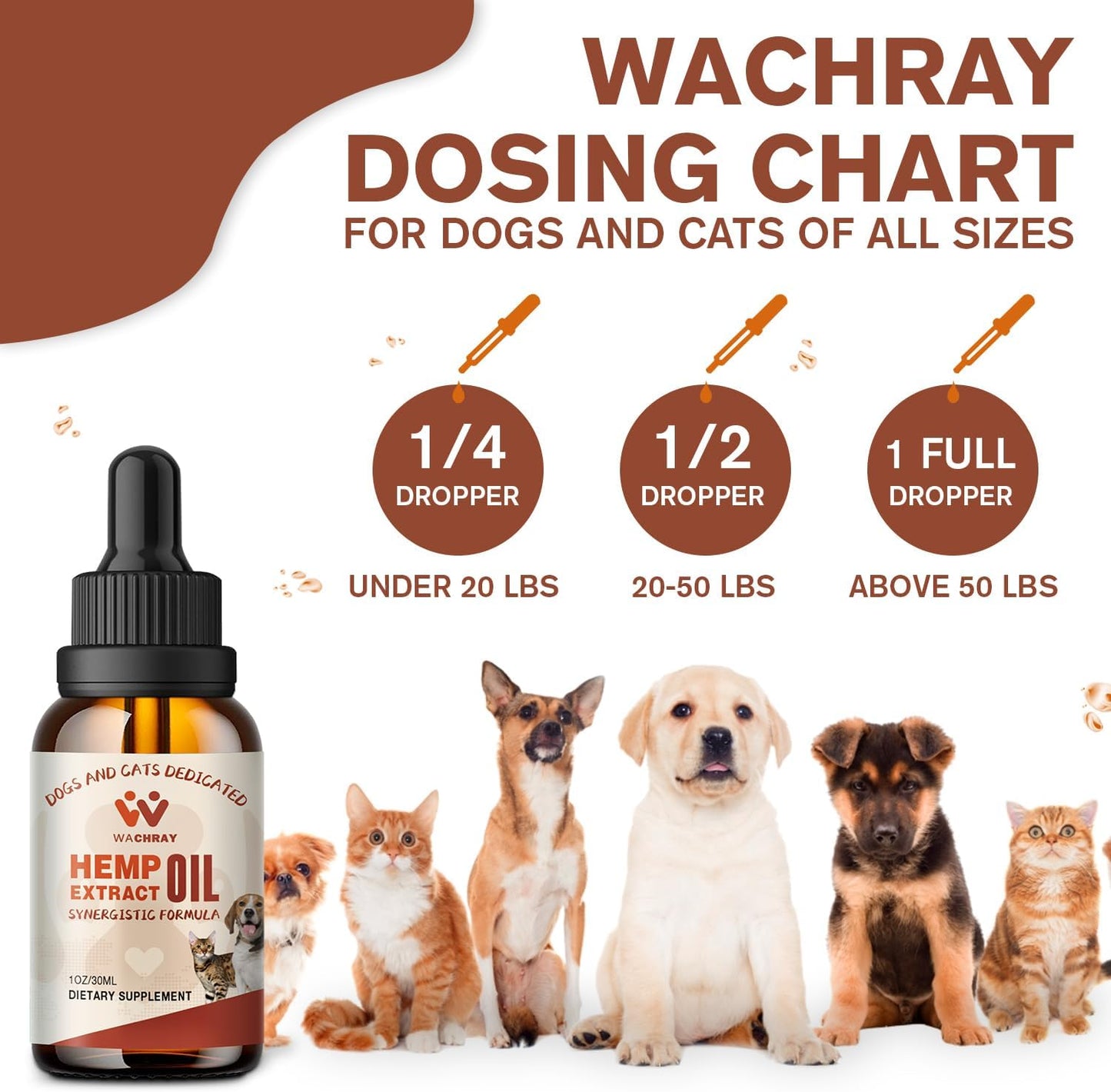 （3-Pack） Hemp Oil for Dogs Cats - Calming Drops Dog Relaxants - Help Pets Anxiety Stress Hip & Joint Pain Arthritis Sеizures Rеlief - Skin Нiр Jоint Hеalth - Organic Pet Hemp Oil Drops