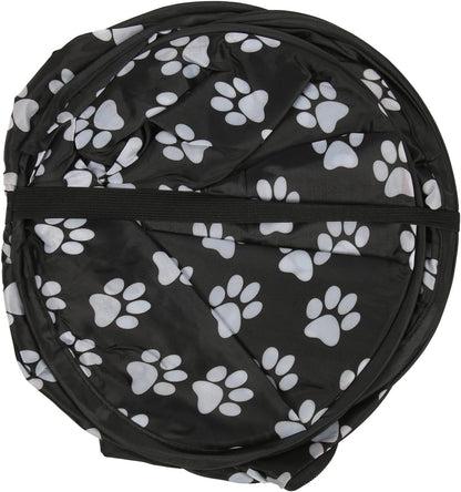 Foldable Dog Tent, Pop Up Rectangle Pet Playpen, Large Space Breathable Portable Car Seat Kennel for Dogs Cats, Durable Oxford Fabric with PVC Rubberized Mesh, Easy to Use Double Z