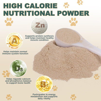 Dog Weight Gainer, High Calorie Dog Supplements, Senior Dog Supplements with Multivitamins for Support Healthy Weight & Maintain Muscle Mass, Chicken Liver Flavor, 4oz (114g)