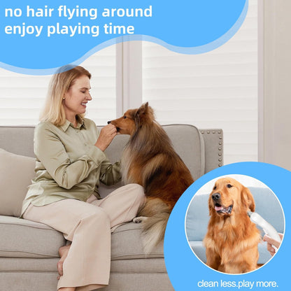 Undercoat Rake for Dogs & Cats, Deshedding Brush for Long haired Pets,Dog Brush for Shedding with Release Button,Best Cat Undercoat Brush&Deshedding Tool for Grooming