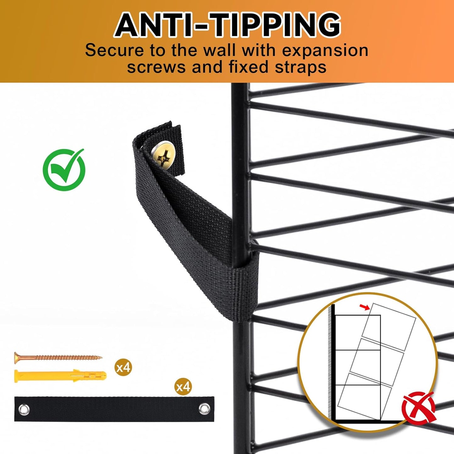 Cat Cage, 3-Tier DIY Catio Cat Enclosures, 24" x 16" x 36" Cat Playpen Indoor & Outdoor with Hammock, Detachable Metal Wire Kennel Cats Crate, 2x1x3 Exercise Place for 1-2 Cats/Kitten