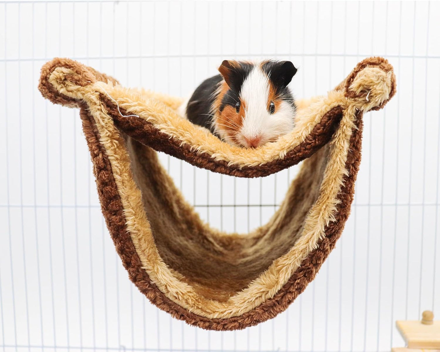 Rat Cage Accessories, Rat Hammock with Warm Soft Fluff, Rat Hammock for Cage, Birds Nest, Sleeping Bed, Cage Accessories for Rat, Hamster, Squirrel, Conure, Sugar Glider, Small Guinea Pig