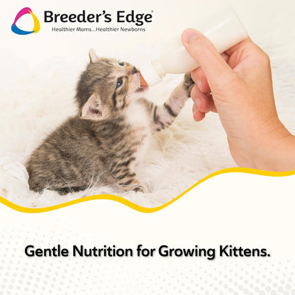 Breeder's Edge Foster Care Feline - Powdered Milk Replacer - for Kittens & Cats - 12oz
