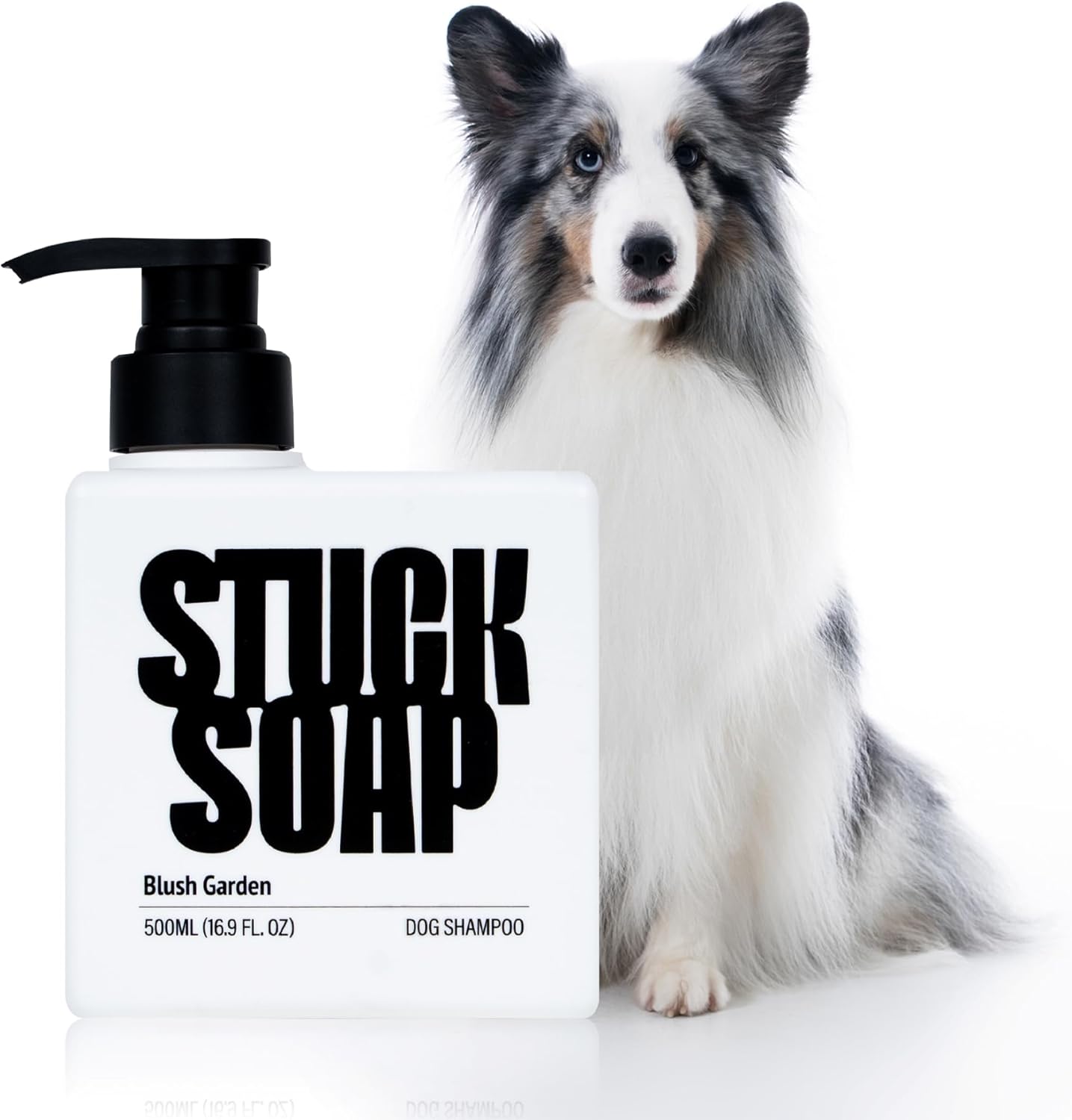 Vegan Dog Shampoo Premium K-Beauty Inspired Gentle Dog Shampoo for Sensitive Skin with Green Tea, Camellia Oil & Centella Asiatica, Elegantly Scented, Natural Pet Wash (Blush Garden)