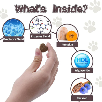 Best Buddy Dog Supplement Bundle – 15-in-1 Multivitamin Treats + Probiotic Chews | Joint, Skin, Coat & Digestive Health Support | Grain-Free Chicken Flavor, 225g Each