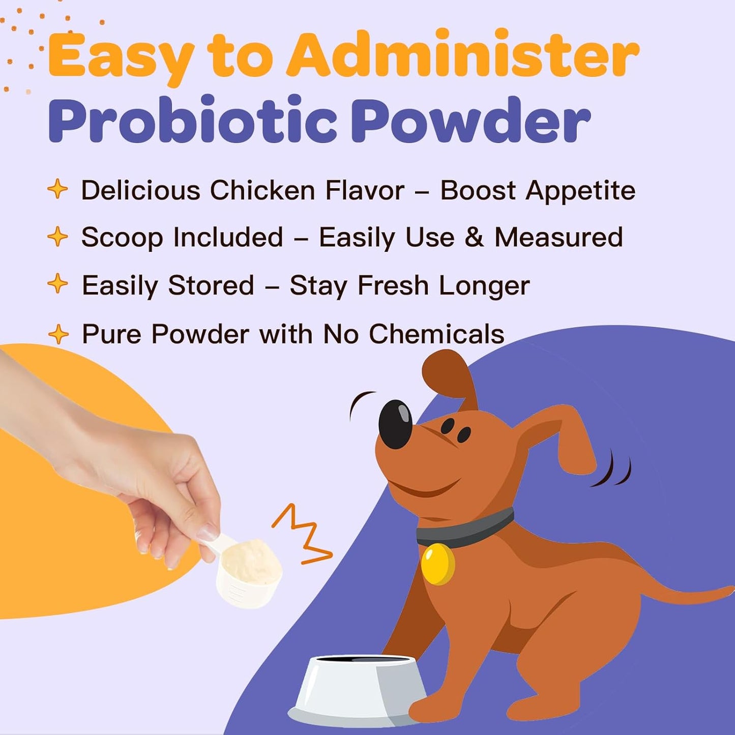 Dog Vitamins Powder and Probiotics for Dogs Powder