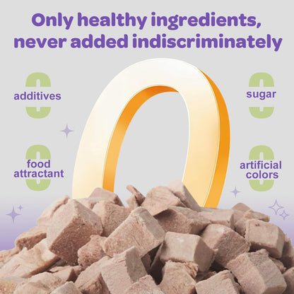 NATURE TARGET Probiotics for Dogs, Duck Flavored Dog Probiotics with Prebiotics and Digestive Enzymes for Dog Gut Health, Vitamins and Omega 3 for Skin & Coat & Immune Health - 120 Treats