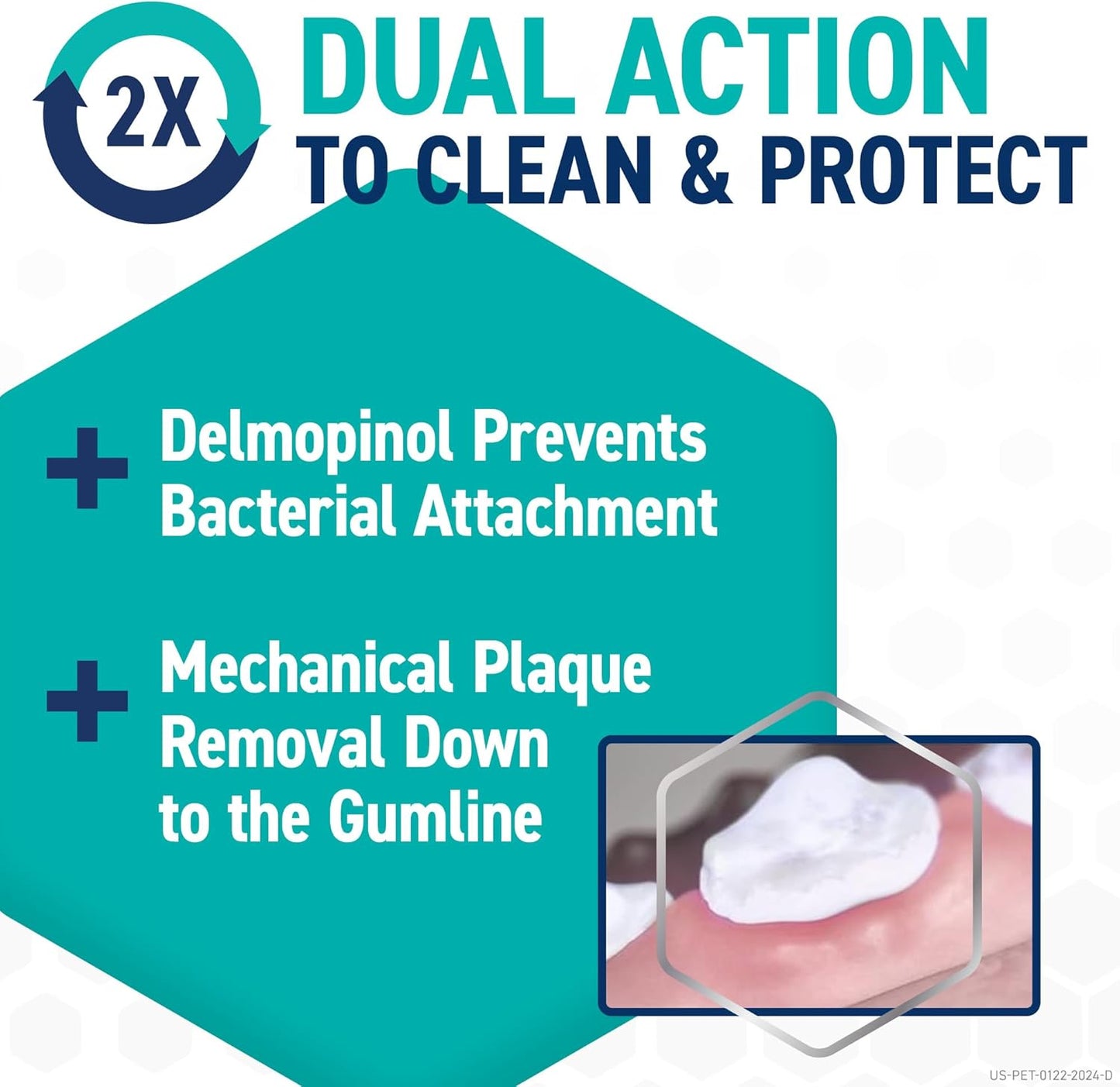 ORAVET Dental Chews for Dogs, Oral Care and Hygiene Chews (Large Dogs, Over 50 lbs.) Pink Pouch, 14 Count