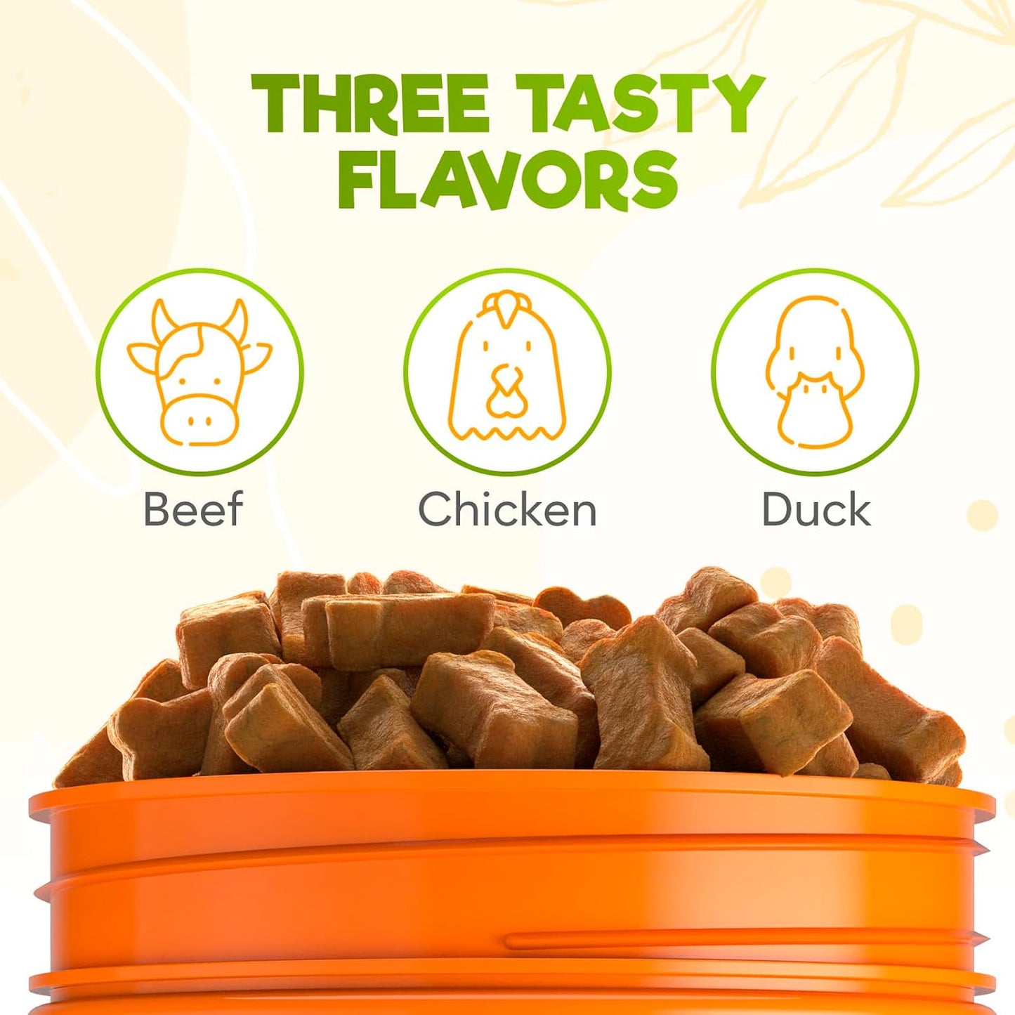 ZENO Flea and Tick Prevention Chewables for Dogs - 150 Chews - Flea & Tick Control - Duck Flavor - US-Made