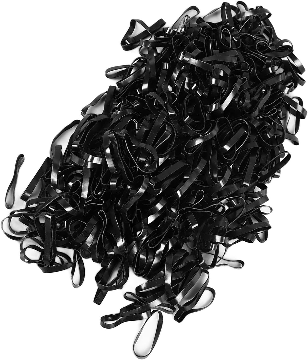 450Pcs Horse Rubber Bands, Coat Care Silicone Horse Hair Bands Multifunctional Elastic for Farm Daily 450Pcs Rubber, Soft Flexible Elastic Mane Holders