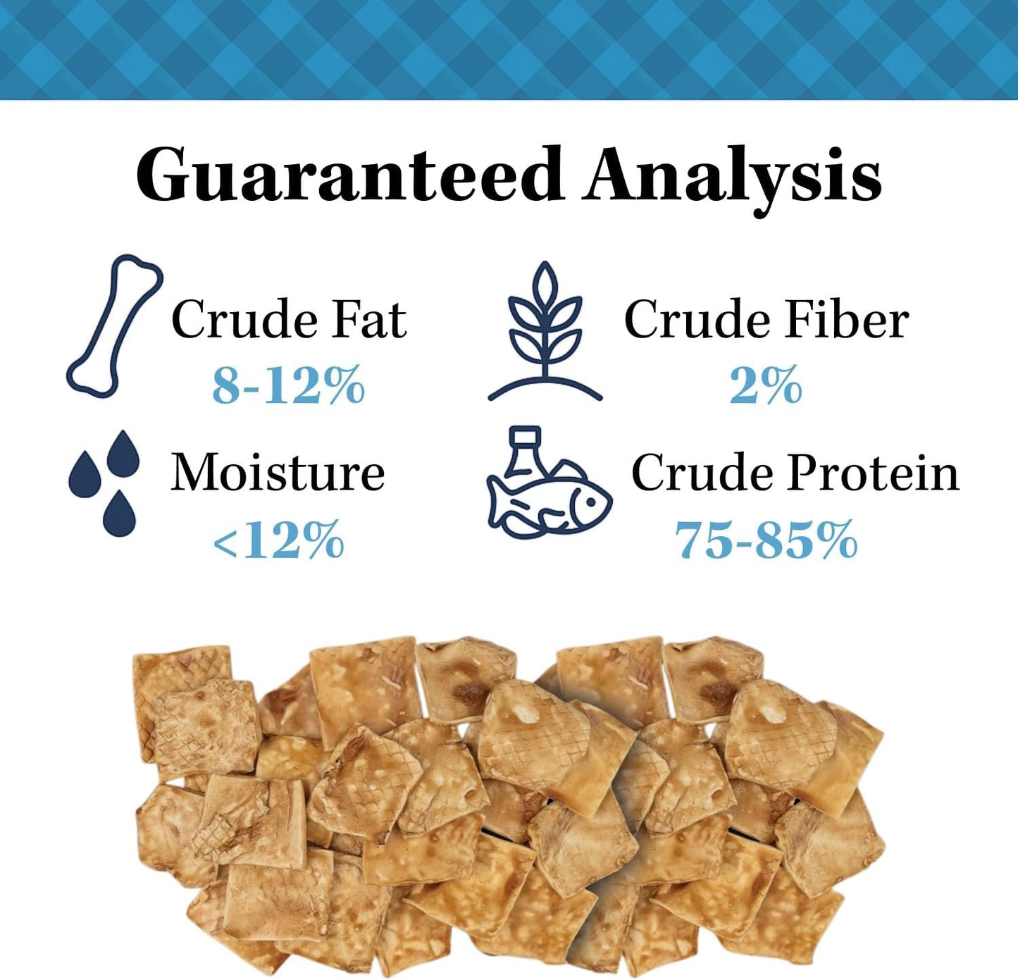 Country Living 4” x 4” Beef Cheek Chip Dog Treats – Chicken Flavor – 5 Count Bag – All-Natural, High-Protein, Long-Lasting Dog Chews