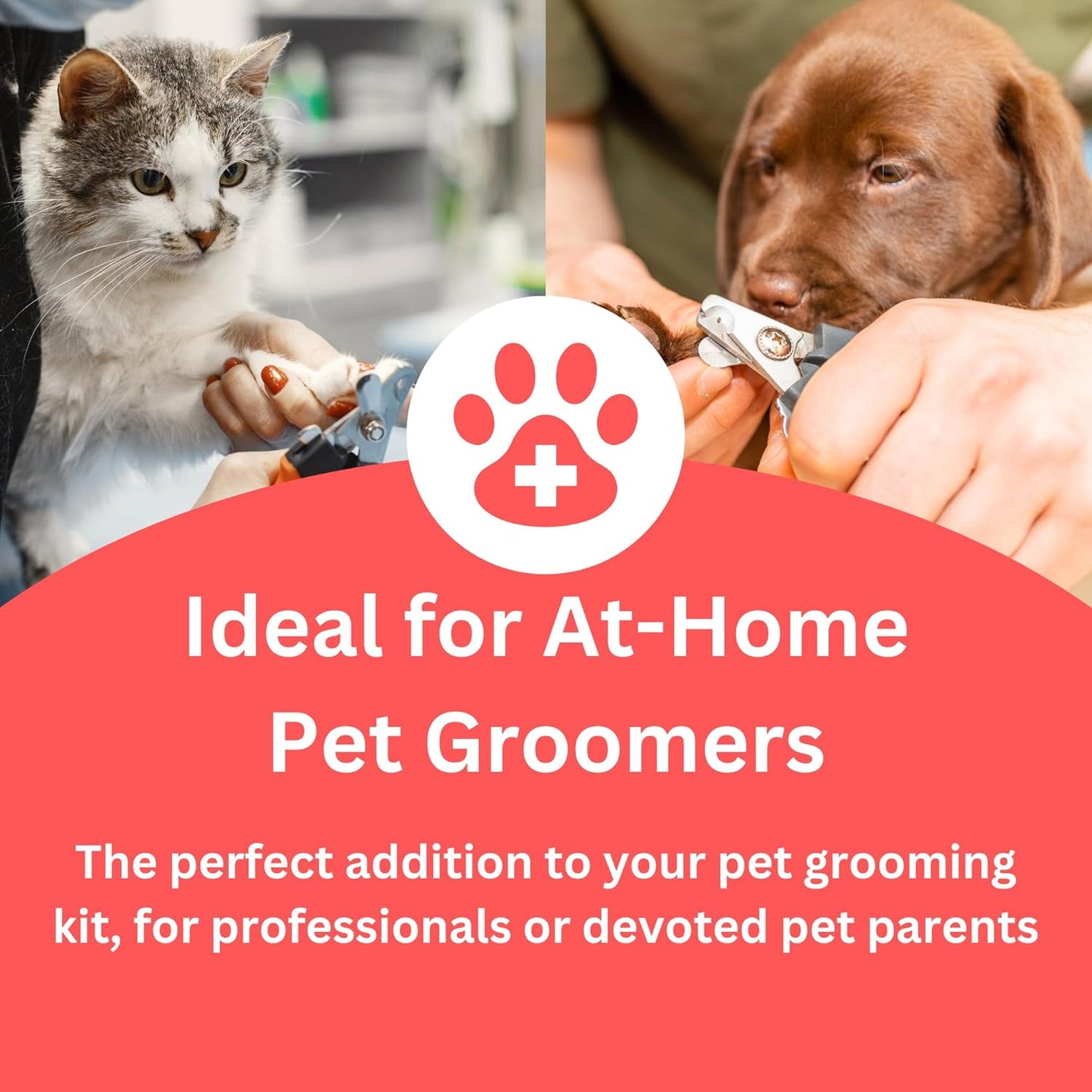 G.B.S Styptic Powder for Animals – Fast-Acting Blood Stop for Dogs, Cats, Birds & Small Pets – First Aid Powder for Nail Bleeding, Minor Cuts & Grooming – 1 oz, Pack of 2