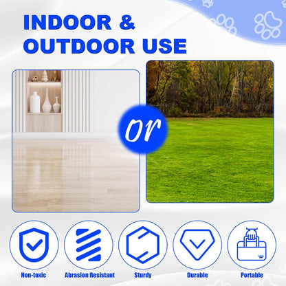 10 Foot Dog Agility Tunnel with Sandbags, 24 Inch Open Indoor Outdoor Dog Agility Training Equipment for Large Medium Small Dogs