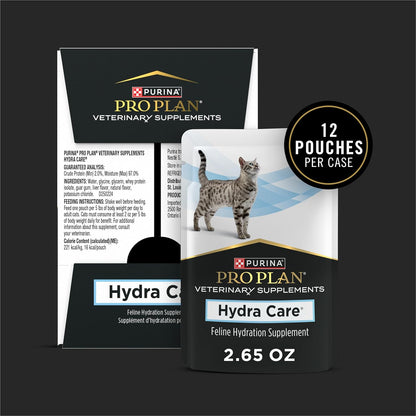 Purina Pro Plan Veterinary Supplements Hydra Care Cat Supplements - (Pack of 24) 2.65 oz. Pouches