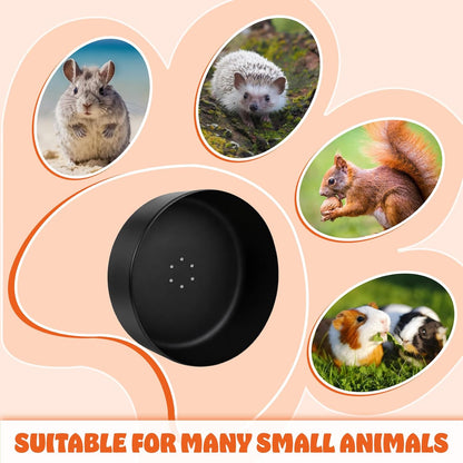 Enhanced 15" Aluminum Alloy Exercise Wheel for Chinchillas, Ultra-Quiet Noiseless Running Wheel with Wide Track for Hamsters, Hedgehogs, Squirrels and Other Small Pets, Durable Easy-Clean Design