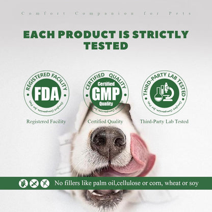 Dog Dental Care Powder - 300g Teeth Cleaning Powder for Dogs with Probiotic, Plaque & Tartar Control with Natural Enzymes, Fresh Breath for Small Medium Large Dogs