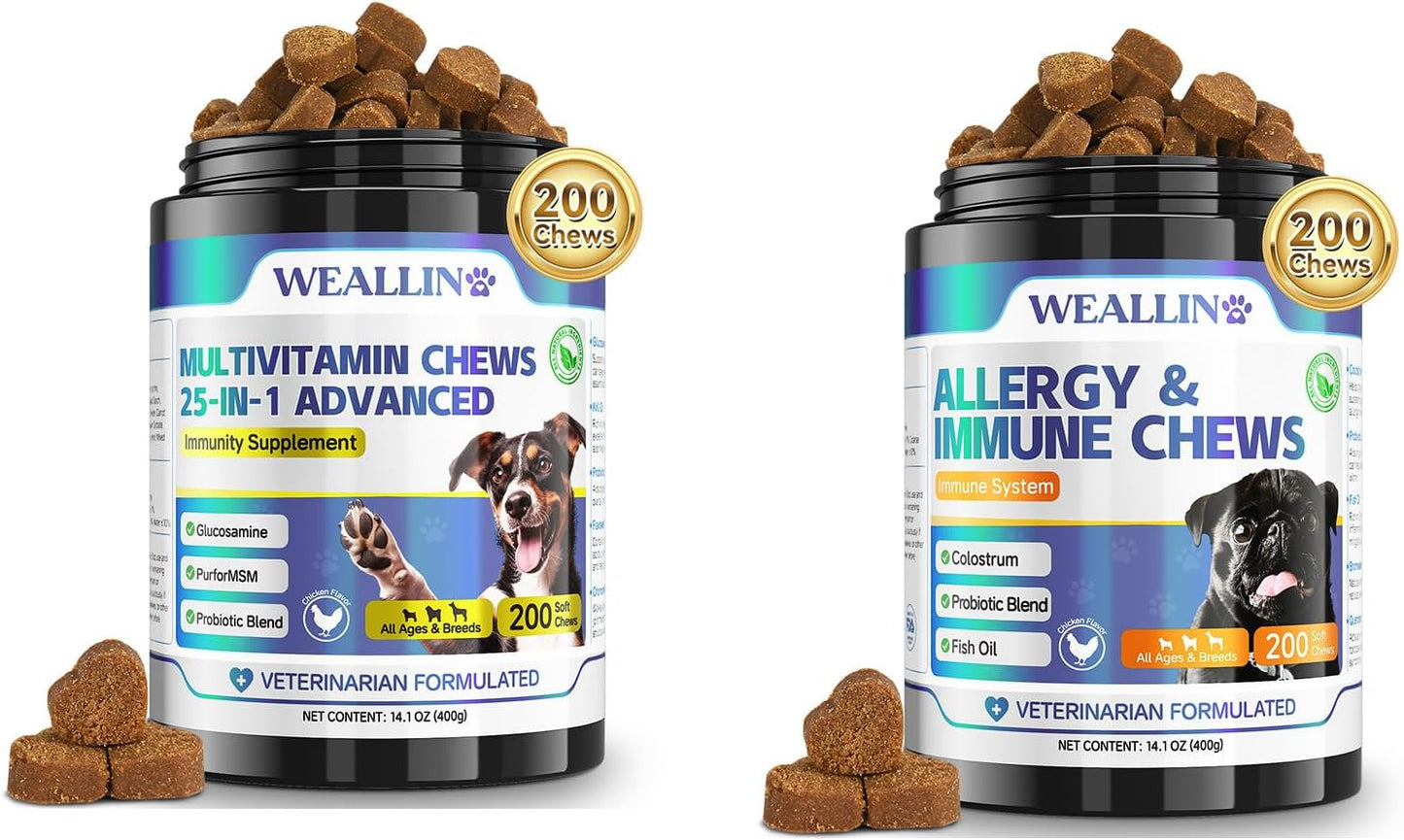 Dog Vitamins & Dog Allergy Relief Chews