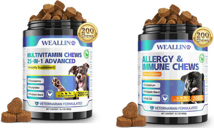 Dog Vitamins & Dog Allergy Relief Chews
