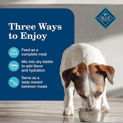 Blue Buffalo Homestyle Recipe Senior Wet Dog Food, Made with Natural Ingredients, Chicken Dinner with Garden Vegetables, 12.5-oz Cans (12 Count)