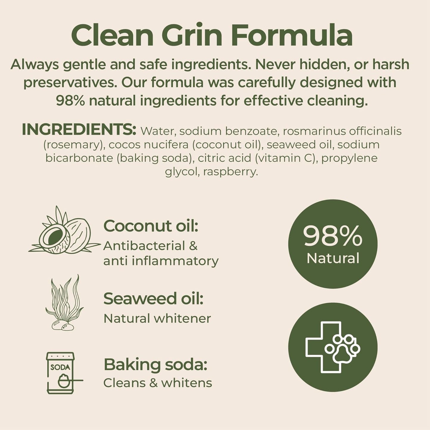 Dental Finger Wipes for Dogs and Cats, Hypoallergenic Teeth Cleaning Pet Wipes Designed to Freshen Breath, Remove Tartar & Plaque Buildup, Safe & Gentle Ingredients, 50 Count