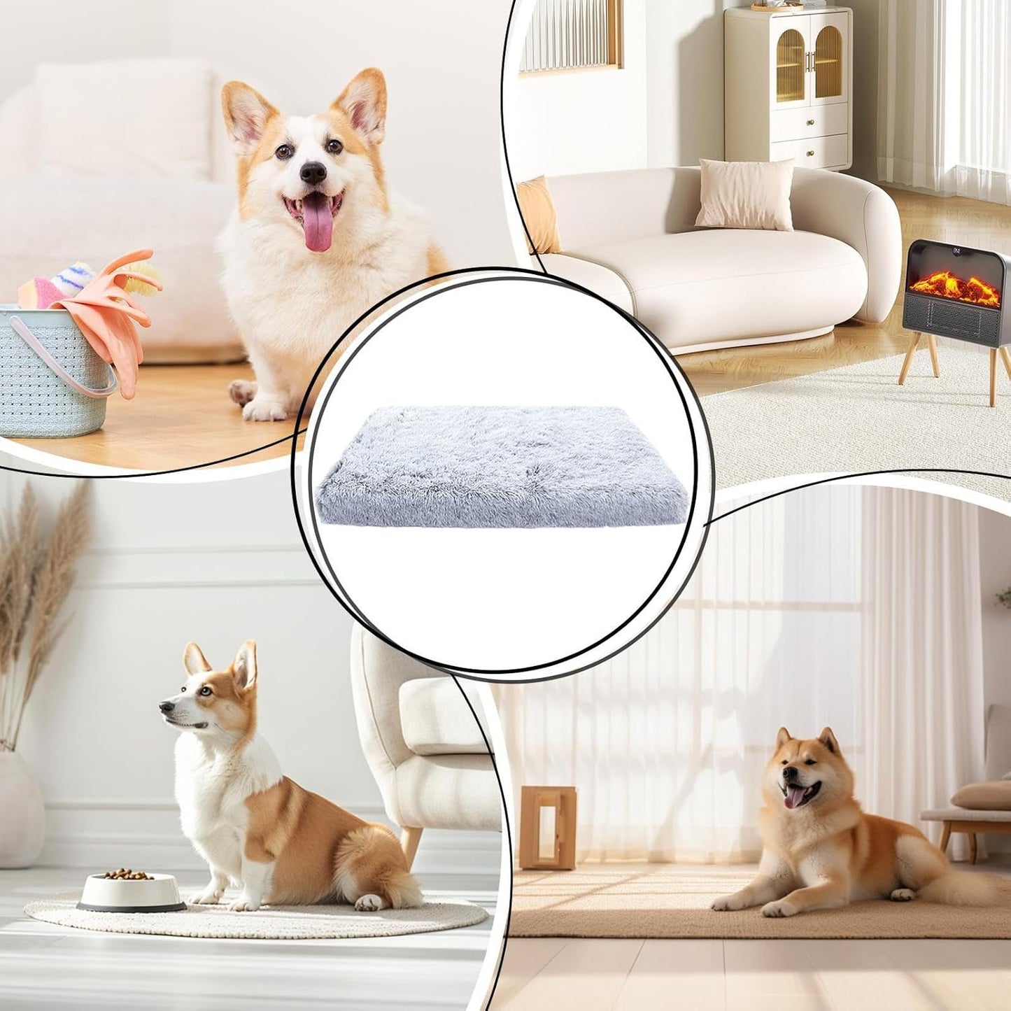 Cat Warming Pad – 97 Inches Self Heating Pet Mat, Versatile Sleeping Options, Portable Bed Pad, Soft Warm Comfort Layer for Cats | Ideal Home Indoor Daily Rest Sleeping Cold Weather Routine Use