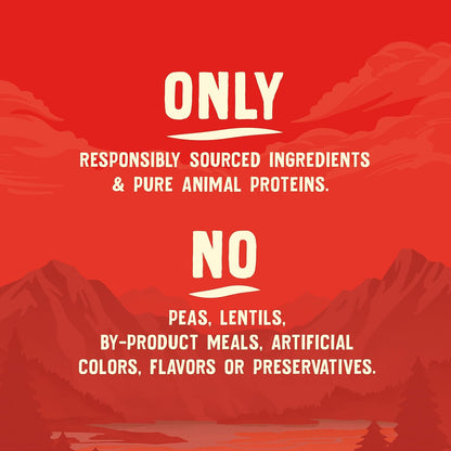 Stella & Chewy's Wild Red Raw Blend Kibble - Premium Freeze-Dried Raw Coated Dog Food - Perfect For Picky Eaters - High Protein Grain Free with 6 Poultry Sources - 3.5lb Bag