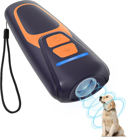 Arien Dog Bark Deterrent Devices, Rechargeable Ultrasonic Anti Barking Device for Dogs, Dog Bark Control Devices 50FT Range Safe for Dogs & Human Portable Indoor Outdoor, Dog Training & Behavior Aids