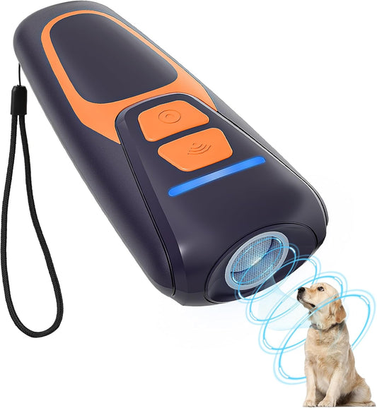 Arien Dog Bark Deterrent Devices, Rechargeable Ultrasonic Anti Barking Device for Dogs, Dog Bark Control Devices 50FT Range Safe for Dogs & Human Portable Indoor Outdoor, Dog Training & Behavior Aids