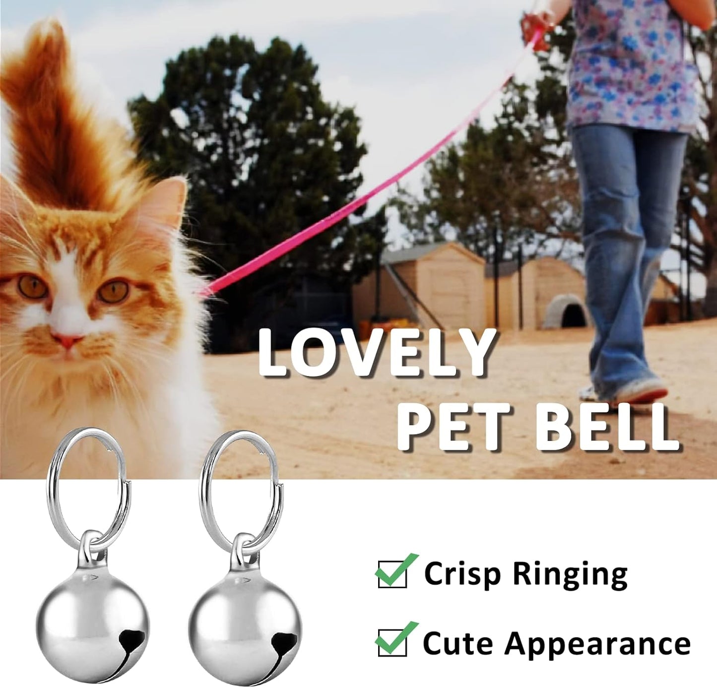 Waziaqoc Pet Bells for Dogs and Cats