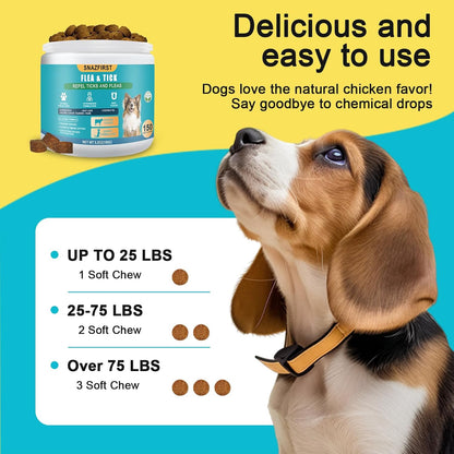 Dog (Chicken Flavor, 150 Chews)