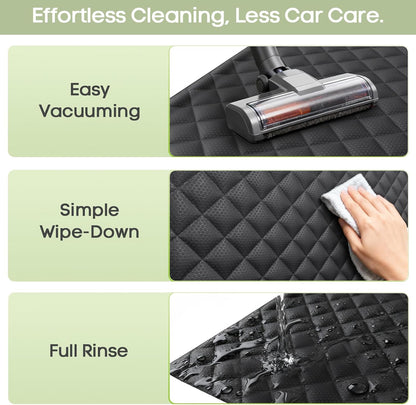 SUV Cargo Liner for Dogs, Waterproof Pet Cargo Cover with Bumper Flap Protector, Scrachproof Non-Slip Dog Seat Mat for SUVs Sedans Vans, Large Size Universal Fit