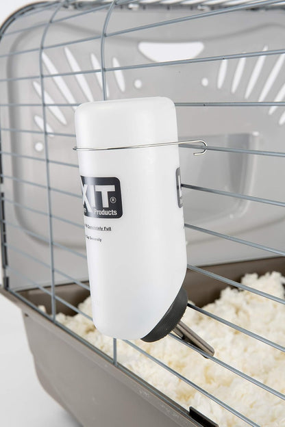 Lixit Wide Mouth BPA-Free Cage Water Bottles for Rabbits, Ferrets, Guinea Pigs, Rats, Chinchillas, Hamsters, Mice, Hedgehogs, Gerbils and Other Small Animals. (Translucent, 16 Ounce)