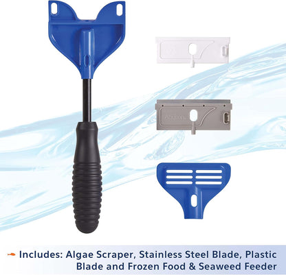 Aqueon ProScraper 3.0™ Short Aquarium Algae Scraper (Pack of 4)