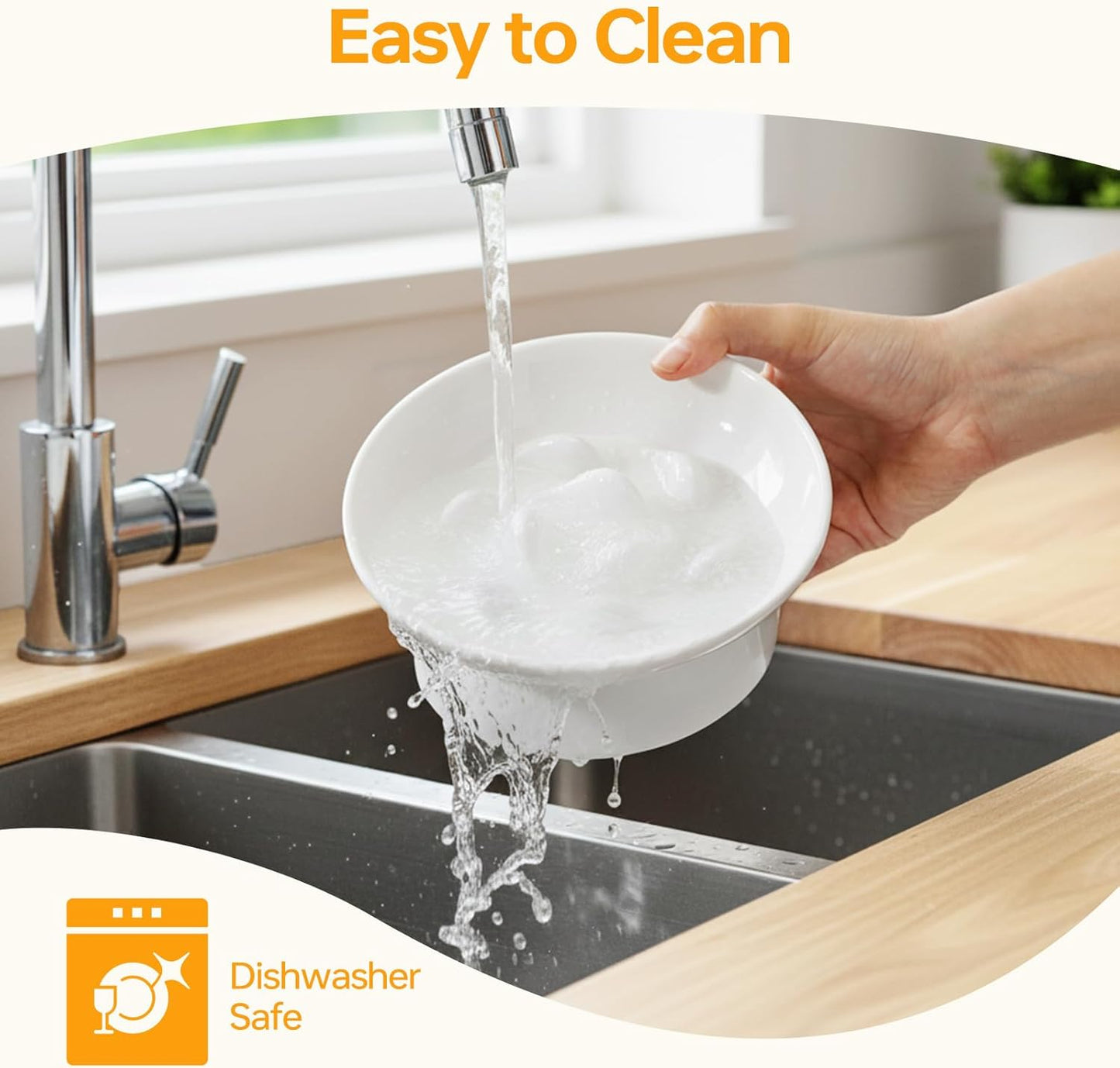 PETTOM Slow Feeder Cat Bowl, Ceramic Raised Cat Slow Feeder Bowl, Elevated, Anti Vomiting for Dry and Wet Food, White (1 Pack)