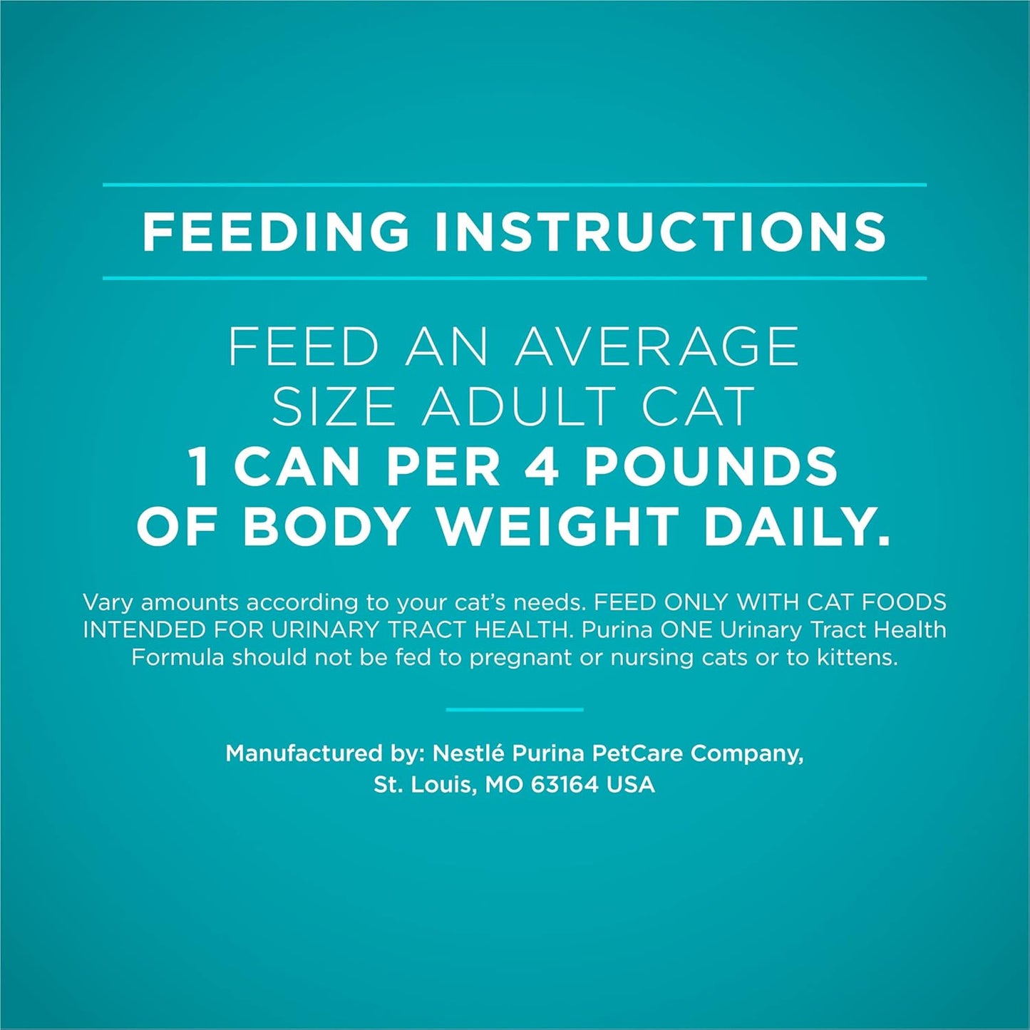 Purina ONE Urinary Tract Health, Natural Pate Wet Cat Food, Urinary Tract Health Beef & Liver Recipe - (Pack of 24) 3 oz. Pull-Top Cans