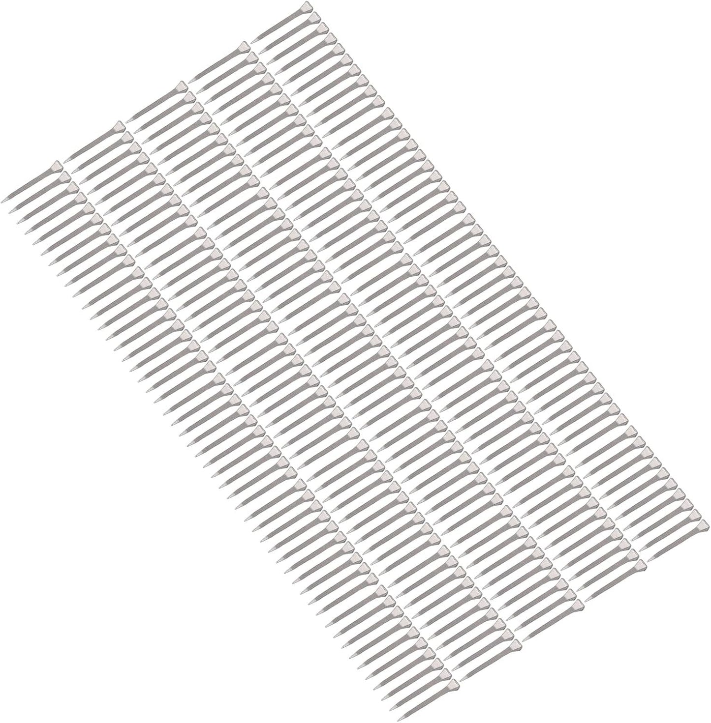 250PCS Horseshoe Nails, High Hardness Low Carbon Steel Farrier Tools, Portable Small Horse Shoeing Nails with Optimal Elasticity for Aluminum Alloy Horseshoes, Durable Animal Husba