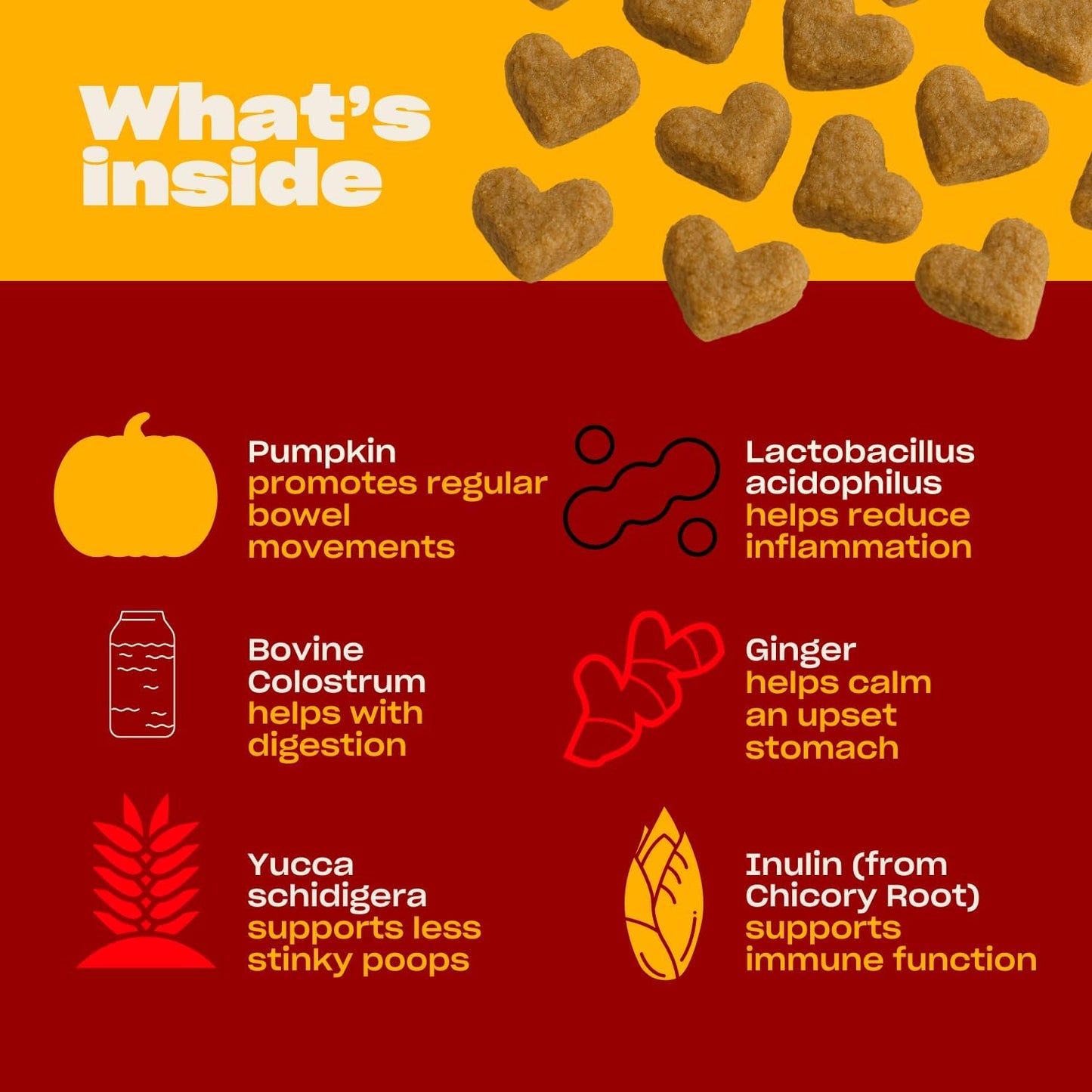 Oh Norman! Probiotic Chews for Dogs, Probiotics for Dogs Digestive Health with Enzymes, Allergy Relief for Seniors, Probiotics for Dog Wellness and Comfort