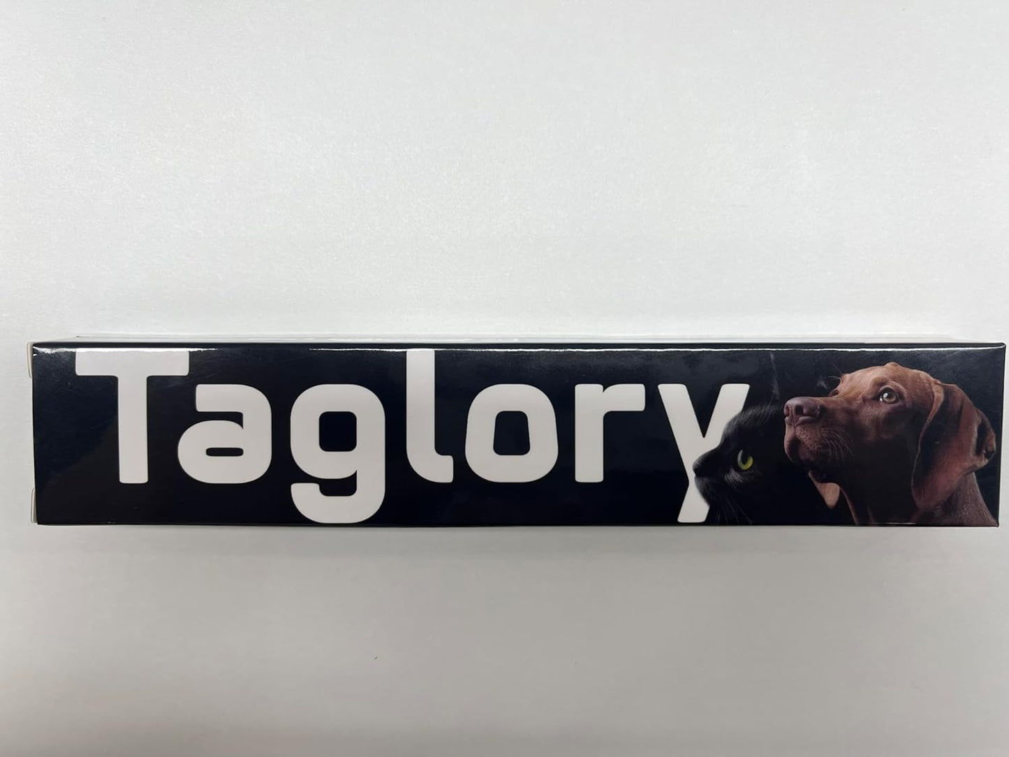 Taglory Reflective Dog Collar with Safety Locking Buckle, Adjustable Nylon Pet Collars for Large Dogs Female Male, Red, L