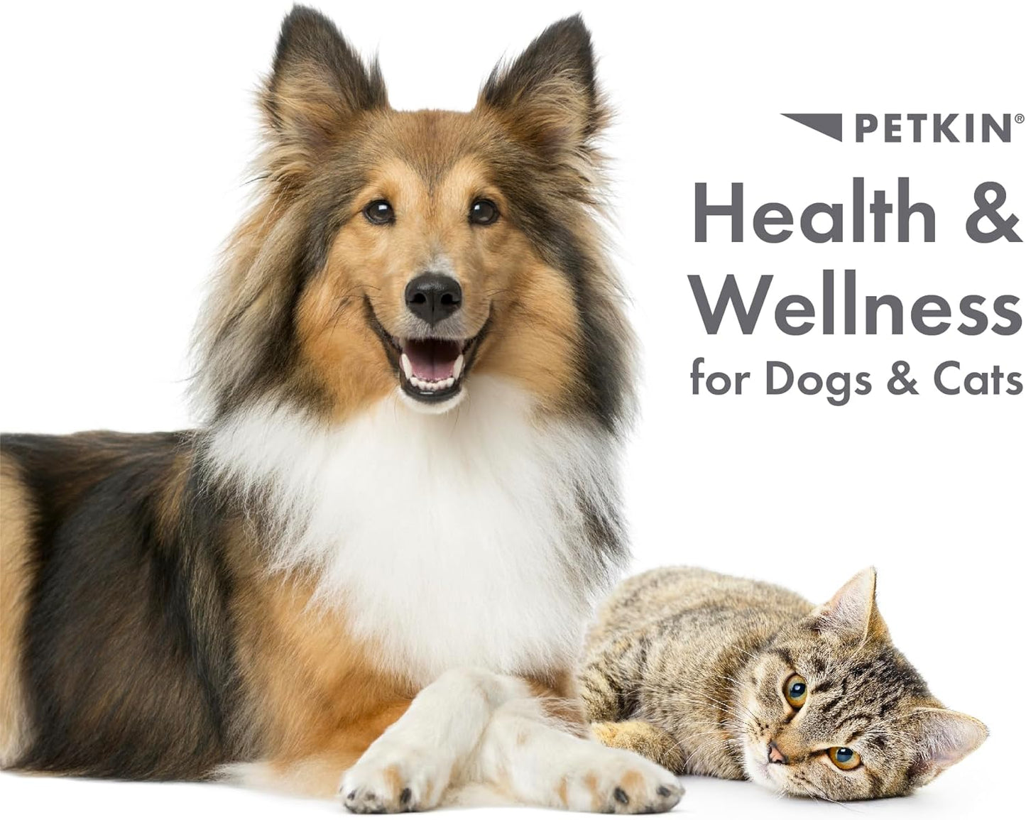 Petkin Fingertip Tooth Wipes for Dogs and Cats, 50 Finger Wipes - Slip-On, Snug Fit, Micro-Bristle Fabric - Cleans Teeth, Gums, Plaque & Tartar - Convenient, Ideal for Home and Travel - Fresh Mint