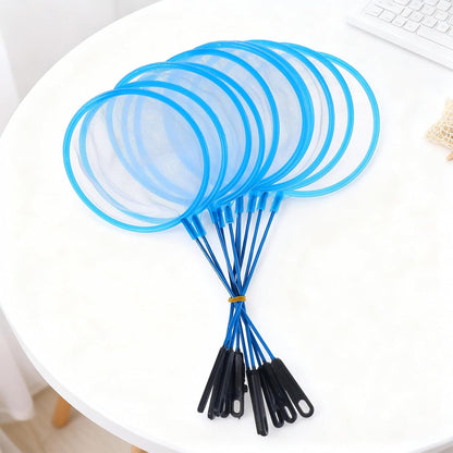 10 PCS Aquarium Fish Net, Fish Net for Fishs Tank High Density Mesh Nylon Cleaner Nets Aquarium Nets Fine Mesh, Round Brine Shrimp Net-Fish Tank Filter for All Fishs