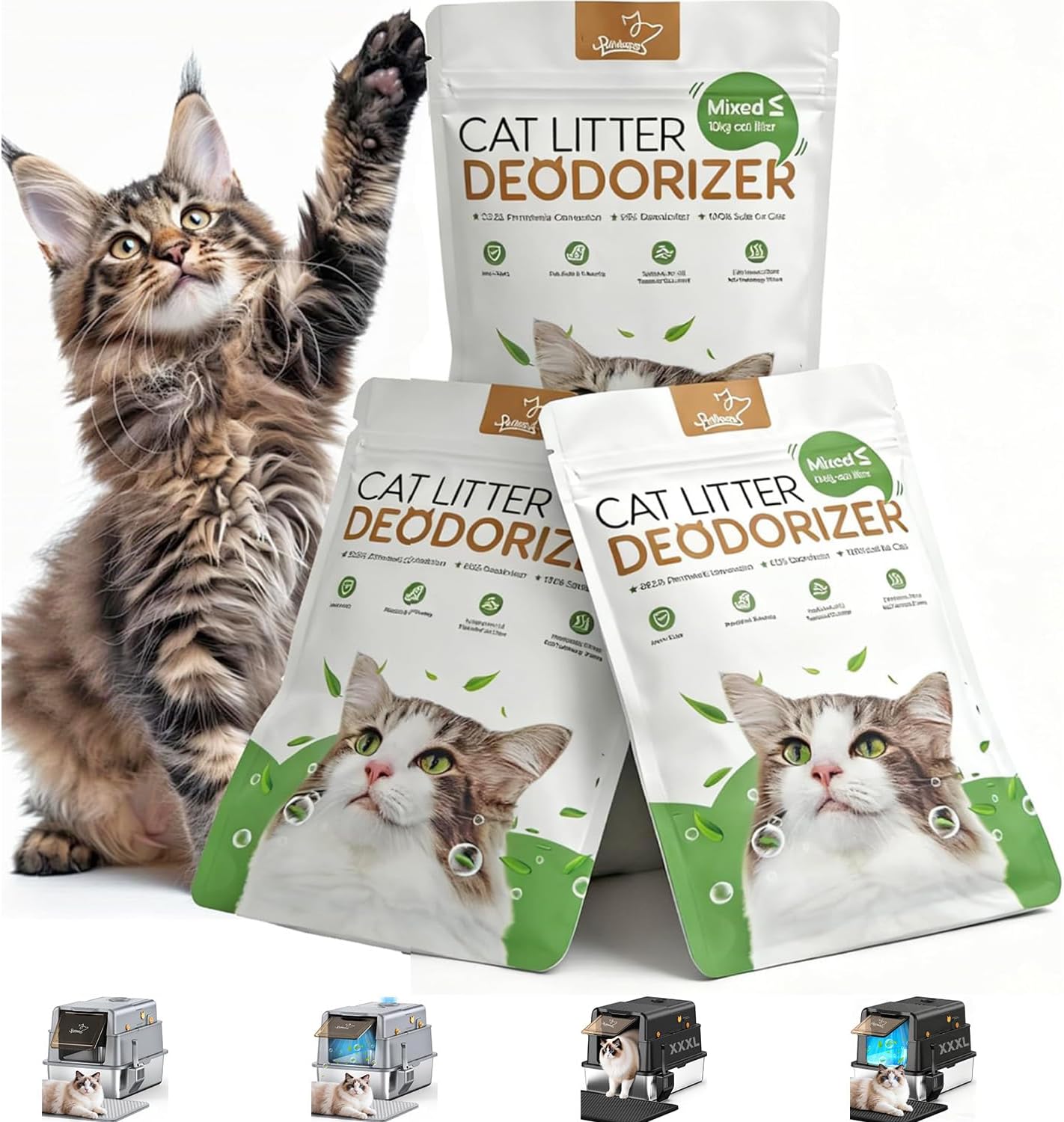 L8 Max Litter Box & Cat Litter Deodorizer
