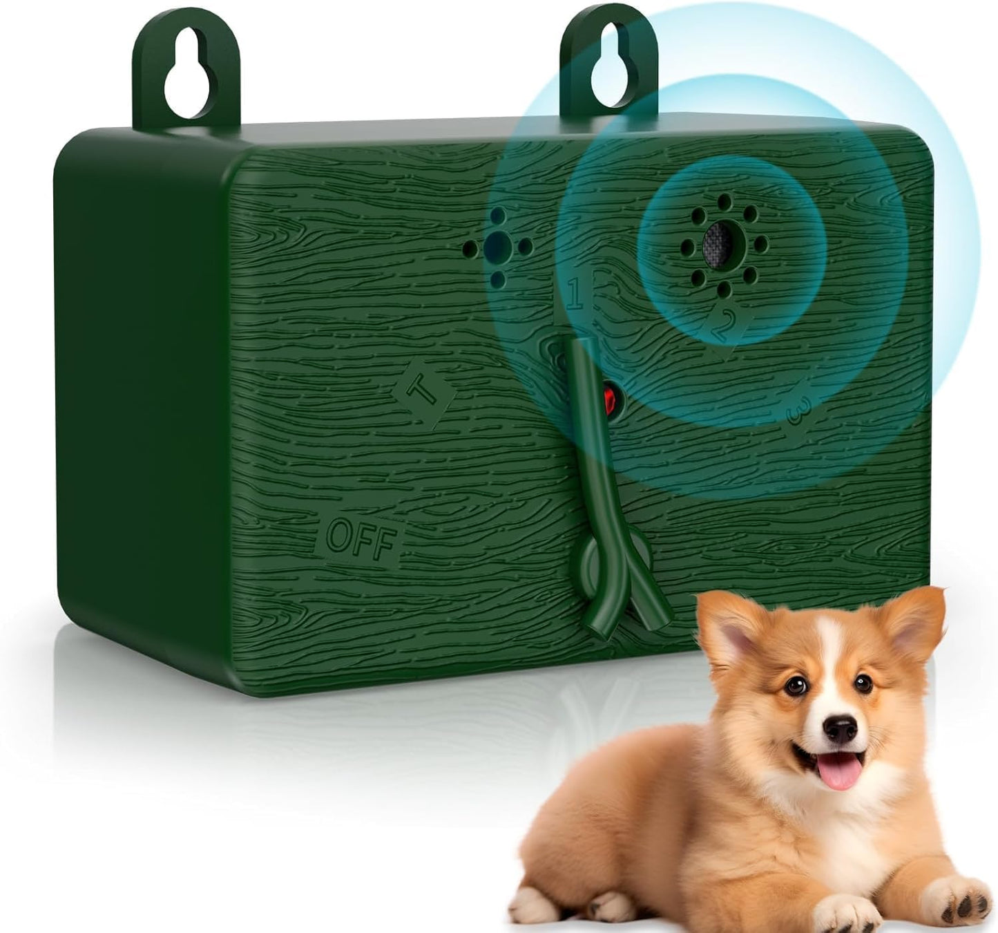 Anti Barking Devices for Dogs, 50FT Ultrasonic Dog Bark Control Devices with 4 Modes, Ultrasonic Dog Deterrent Bark Box Sonic Dog Barking Deterrent Devices for Indoor/Outdoor Dog Use