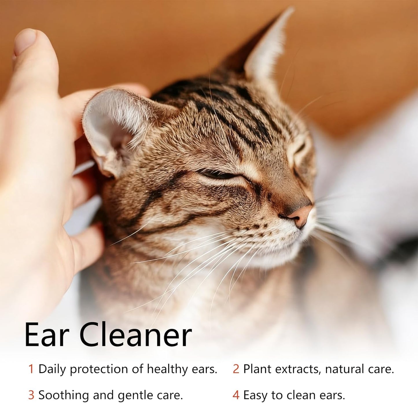 FlowFish Pet Ear Cleaner for Dogs Ear Infection Treatment, No-irritating Dog Ear Cleaner Solution for Treat Dog Ear Infection at Home with Gentle Caring [1.69 FL.OZ]