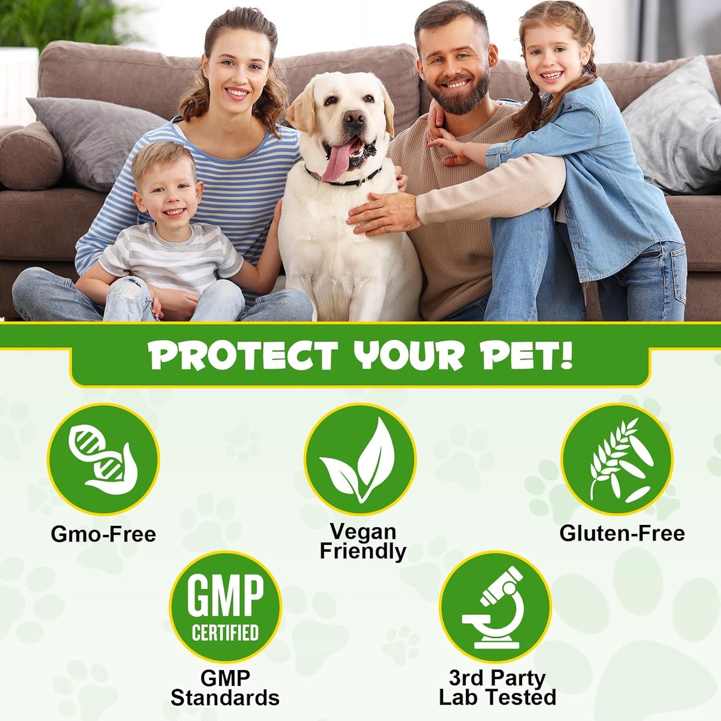 Probiotics Powder for Dogs - Pre & Probiotic Digestive Supplement with Digestive Enzymes & Prebiotics for Dog Support Gut Health, Seasonal Allergies & Immune System Dog Supplies Powder - 120 Scoops