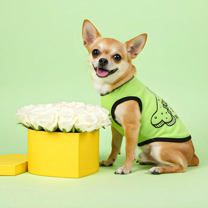 4 Pcs Chihuahua Clothes Cute Boy Dog Shirts for Small Dogs Soft Comfortable Black XXS Dog Clothes Pet Clothing Shirt for Teacup Dogs Yorkies Puppy Kitten