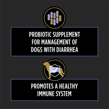 Purina Pro Plan Veterinary Supplements FortiFlora Probiotics for Dogs Chewable Tablets for Digestive Gut Health and Diarrhea - 45 ct. Canister