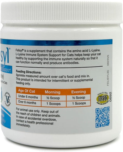 Felisyl Immune System Support(L-Lysine) Granules for Cats 3.5oz(100g)