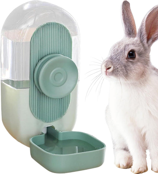 Rabbit Water Dispenser 800ml Hanging Automatic Guinea Pig Water Bottle Anti-Drip Bird Dispenser for Rabbit Chinchilla