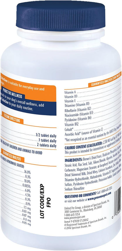 ProSense Vitamin Solutions 90 Count, Chewable Tablets for Dogs, Helps Support Overall Wellness (P-87039)