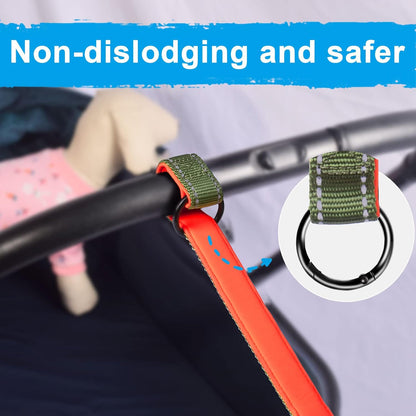 PetBonus Safety Wrist Strap for Retractable Dog Leash and Dog Seat Belt for Car